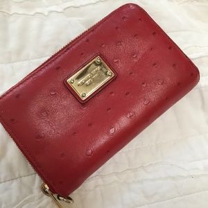Michael Kors Red Wallet